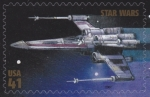 Stamps : America : United_States :  Star Wars - X-Wing Starfighter