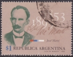 Stamps Argentina -  Jose Marti