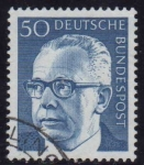 Stamps Germany -  1970 Presidente G. Heinemann - Ybert:511