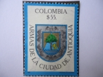 Stamps Colombia -  Armas de la Ciudad de Antioquia