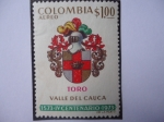 Stamps Colombia -  Ciudad de Toro - Escudo de Armas - Valle del Cauca - IV Centenario 1573-1973