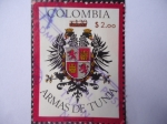 Stamps Colombia -  Escudo de Armas de Tunja