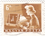 Stamps Hungary -  TELEGRAFISTA