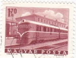 Sellos de Europa - Hungra -  FERROCARRIL