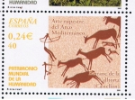 Stamps Spain -  Edifil  3851  Patrimonio Mundial de la Humanidad.  