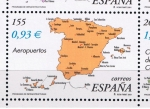 Stamps Spain -  Edifil  3855 D  150 Años del ministerio de Fomento. Programa de Infraestructuras.  