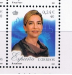 Stamps Spain -  Edifil  3856 D  25º aniver. del Reinado de S.M. Don Juan Carlos I.  