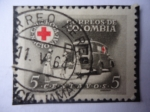Sellos de America - Colombia -  Cruz Roja Nacional - Scott/RA-56