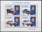 Stamps Spain -  HB - Cien años de RACE