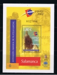 Sellos de Europa - Espaa -  Edifil  3878 SH  Exposición Mundial de Filatelia Juvenil España´2002. Salamanca.  