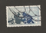 Stamps United States -  100 años guerra civil