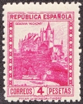 Stamps Spain -  ESPAÑA - Ciudad vieja de Segovia y su Acueducto