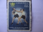 Sellos de America - Colombia -  IV Juegos Deportivos Bolivarianos -  Barranquilla 1961
