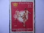 Sellos de America - Colombia -  IV Juegos Deportivos Bolivarianos -  Barranquilla 1961