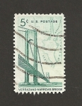 Stamps United States -  Puente Verrazano