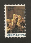 Stamps United States -  4 Julio 1976, independencia