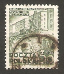 Stamps Poland -  627 - Construcción