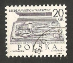 Stamps Poland -  1451 - Tumba de los príncipes de Mazovie