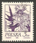 Stamps Poland -  2139 - Flor Cardo