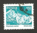 Sellos de Europa - Polonia -  2460 - Salinas de Wieliczka, cristal de sal