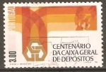 Stamps : Europe : Portugal :  CENTENARIO  DE  LA  BANCA