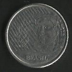 monedas de America - Brasil -  DIEZ CENTAVOS BRASIL (POSTERIOR)