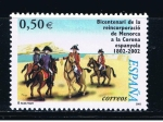 Stamps Spain -  Edifil  3897  Bicentenario de la reincorporación de Menorca a la Corona española.  