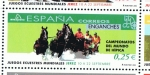 Stamps Spain -  Edifil  3898  Juegos Ecuestres Mundiales. Campeonatos del Mundo de Hípica.  