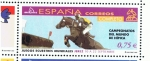 Stamps Spain -  Edifil  3903  Juegos Ecuestres Mundiales. Campeonatos del Mundo de Hípica.  