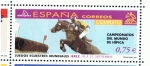 Stamps Spain -  Edifil  3903  Juegos Ecuestres Mundiales. Campeonatos del Mundo de Hípica.  