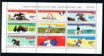 Stamps Spain -  Edifil  3898 - 3904 MP. 78  Juegos Ecuestres Mundiales. Campeonatos del Mundo de Hípica.  
