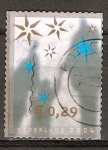 Stamps : Europe : Netherlands :  Navidad. Familia como Shadows autoadhesivas.