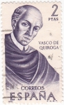 Stamps Spain -  VASCO DE QUIROGA-Forjadores de América Méjico  (T)
