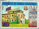 Stamps : Africa : Equatorial_Guinea :  75 ANIVERSARIO F.C. BARCELONA