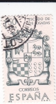 Stamps Spain -  ESCUDO DE LOS LOSADA.Forjadores de América Venezuela  (T)