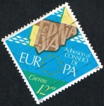Stamps : Europe : Spain :  ADHESION AL CONSEJO DE EUROPA