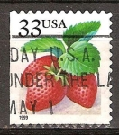 Sellos de America - Estados Unidos -  Bayas de Frutas: Fresas