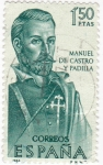 Stamps Spain -  (T)MANUEL DE CASTRO PADILLA-