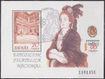 Stamps Spain -  HB - EXFILNA 90
