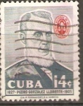 Stamps Cuba -  PEDRO  GONZALEZ  LLORENTES
