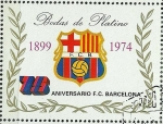 Stamps Africa - Equatorial Guinea -  75 ANIVERSARIO F.C. BARCELONA