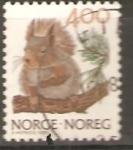 Stamps : Europe : Norway :  ARDILLA