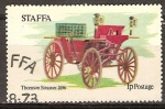 Stamps : Europe : United_Kingdom :  Automoviles-Thomson Steamer1896.