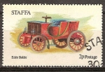 Stamps : Europe : United_Kingdom :  Automoviles-Edée Bollée