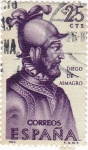 Stamps Spain -  DIEGO DE ALMAGRO-