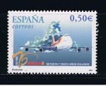 Stamps Spain -  Edifil  3908  75º aniver. del primer vuelo de Iberia.  