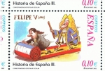 Stamps Spain -  Edifil  3917  Correspondencia Epistolar Escolar. Historia de España.  