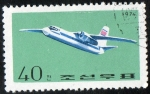 Sellos de Asia - Corea del norte -  Civil  aviation.  