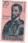Stamps Spain -  HERNÁNDO DE SOTO -