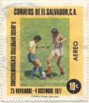 Stamps : America : El_Salvador :  II Juegos deportivos centroamericanos